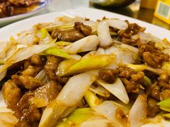 葱爆羊肉-天津菜馆(南湖店)