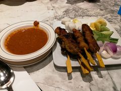 沙爹鸡牛肉拼盘-关夫人餐厅(阳光广场店)