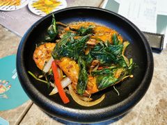 黑椒紫苏炒海虾-美奈小馆·东南亚菜(福田星河COCO Park店)