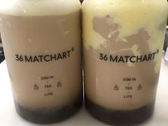 珍珠蛋糕奶茶-36抹茶·千层与鲜果茶(欢乐海岸店)