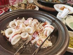 白灼东山小管绣球菌-临家闽南菜(大唐店)