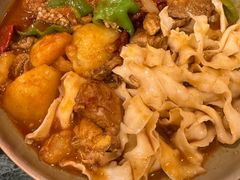 大盘鸡份送皮带面-东方亚克西餐厅(西康路店)