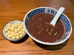 烟雨江南桂花豆沙鸡头米-鑫震源·苏式大虾生煎(山塘街店)