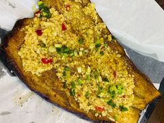 烤茄子-正宗八宝冰饭·非遗冰饭·烧烤(奎桥店)