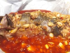 蒜香纸包江团烤鱼-红辣椒·川菜·火锅(张杨路店)