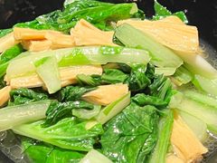 小白菜炒鲜腐竹-华豫川酒家(大卫城店)