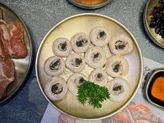 -草家酱蟹炭火烤肉店(珲春南路一店)