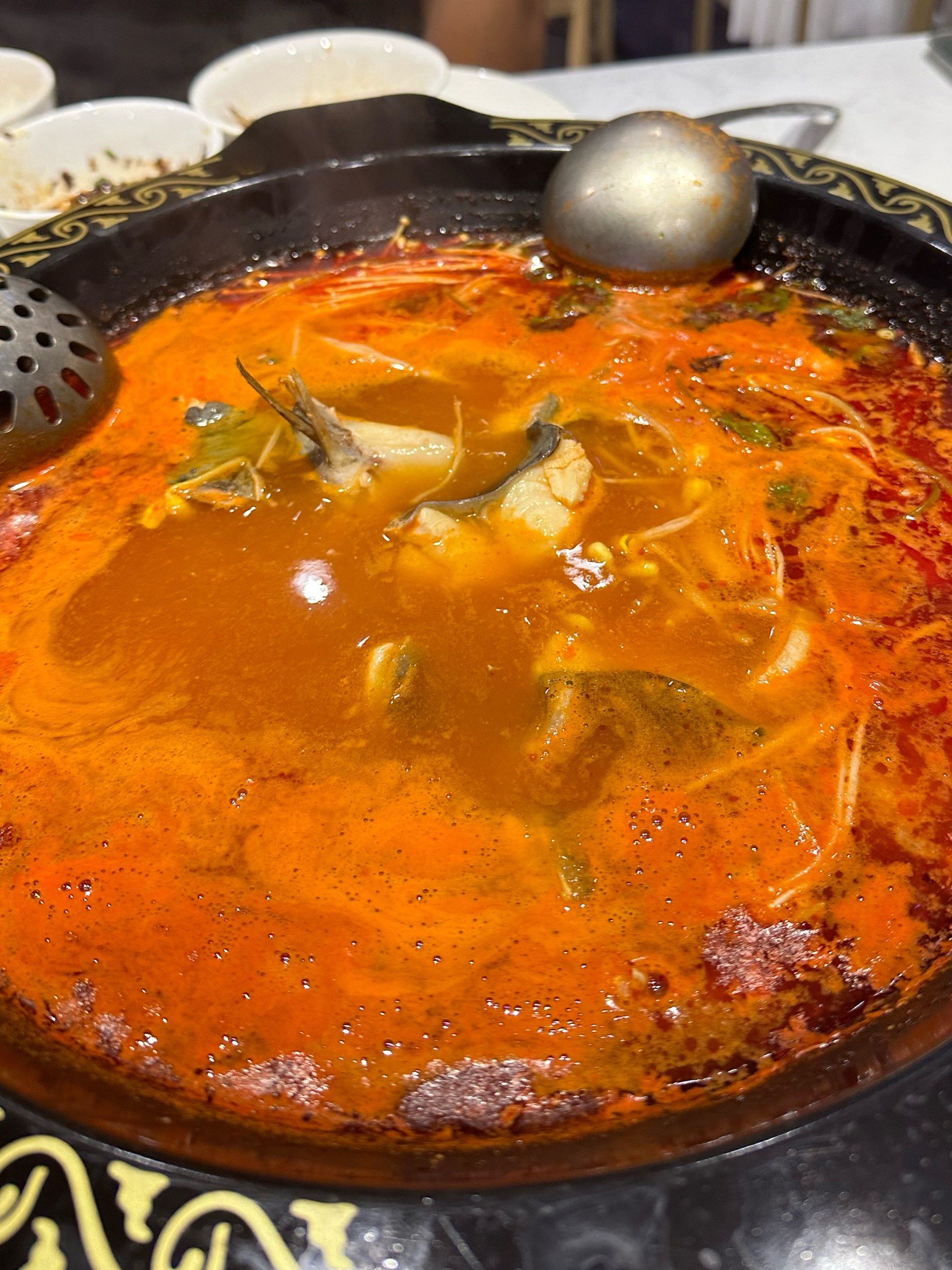 很地道的贵州的味道#酸汤鱼 #鱼火锅