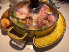 水煎肉-猪啊牛呀羊啊铜盘烤肉(正大广场店)