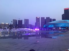 -东港音乐喷泉广场