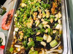 烤鱼豆豉味-江边渔村(双井店)