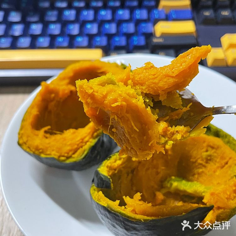 空气炸锅yyds！香糯烤南瓜能吃一整个！