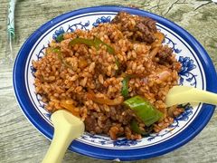 孜然肉炒饭-红帽子炒饭(南关民族风味一条街店)