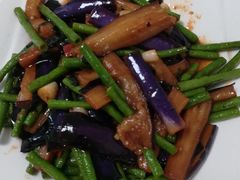 子苏炒茄瓜豆角-将军陂美食山庄·瓦缸炭烧鸡