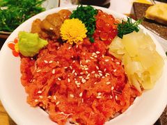 葱花金枪鱼大脂饭-隐鮨日料(北辰三角洲店)