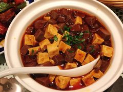 麻辣豆腐烩鸡鸭血-熠盛·本帮菜Bistro(永嘉路店)