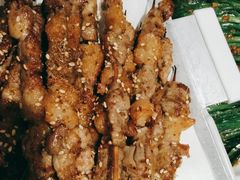 烤羔羊肉串-木屋烧烤(坂田天安云谷店)