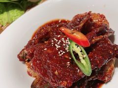 -草家酱蟹炭火烤肉店(珲春南路一店)