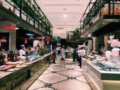 自助取餐区-太湖饭店玉兰厅(自助餐厅)