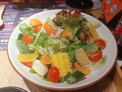 田园沙拉配和风汁-鳗事鱼意·活鳗現烤专门店(富力海珠城店)