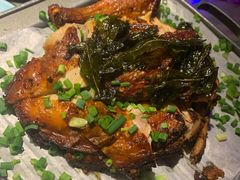 绿茶葱香烤鸡-绿茶餐厅(乐峰广场店)