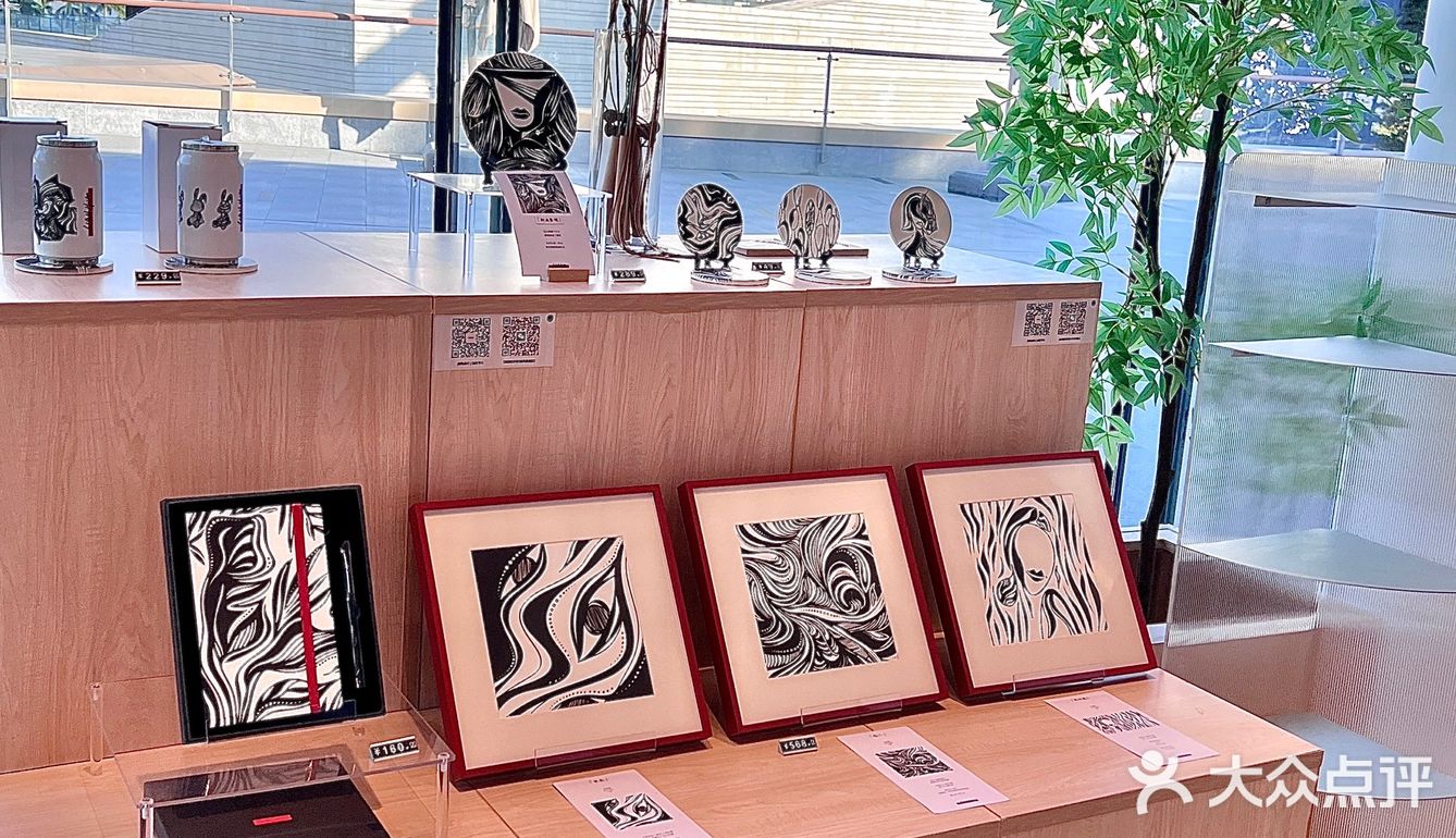 珠海!0元看夏花烂漫水墨画艺术展咖啡馆