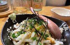 Cold Tempura Crunch Udon Noodles
