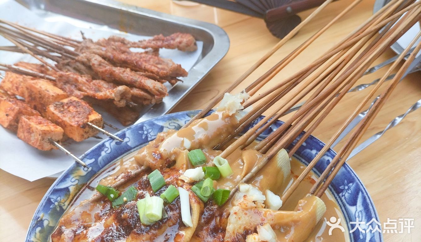 和朋友的烤串小聚会