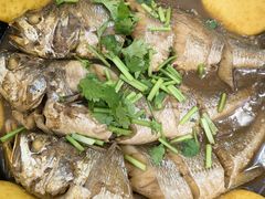 杂鱼贴饼子-华圆美食-老蓬莱菜(蓬港路店)