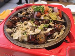 金椒脆鱼拼牛仔骨-大丰收脆鱼(浦西万达店)