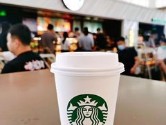 燕麦拿铁-星巴克(南京南站北夹层店)
