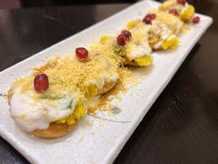 印度街巷特色小吃SevPapdiChat-克比叔叔印度餐厅Kebabs on the Grille(永康路分店)