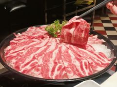 招牌雪花牛肉片-一哥澳门豆捞·澳门风打边炉(高德置地店)