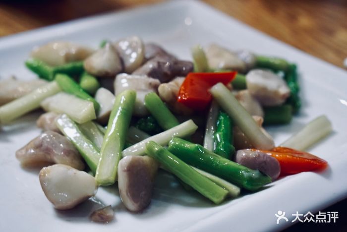 武林坊精致杭帮菜芦笋炒嫩菱图片 - 第2张