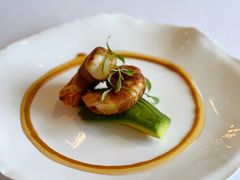 培根卷大明虾配牛油果-Jean Georges