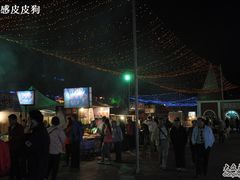 -布尔津河堤夜市