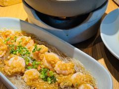 蒜蓉粉丝蒸虾仁-蜜桃餐厅·伴山(绿宝广场店)