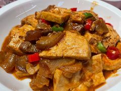 梁山黑猪肉烩豆腐-西贝莜面村(当代商城店)