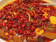 海鲜毛血旺-世博源公馆·本帮融合菜·主题包厢·江景餐厅