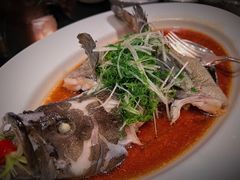 葱丝清蒸东星斑-广州柏悦酒店·悦景轩·粤菜餐厅