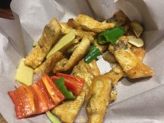 煎焗脆肉魭鱼腩-渔米粥(罗湖店)