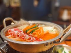 泡菜肥牛部队锅-春熙台韩国料理·章鱼肥牛(西丽店)