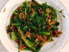 豆豉鲮鱼油麦菜-双喜饭庄(马道坡街店)