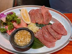 牛舌拼盘-大阪烧肉BAKA一代(十亩地店)