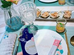 餐具摆设-蜜桃花开·中西融合菜E&W(南长街店)