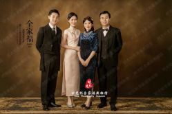 -时光纪亲子全家福照相馆(静安店母女写真父母纪念照)