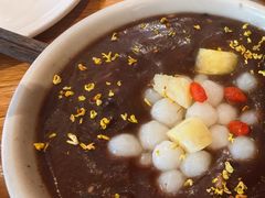 红豆酒酿圆子-花悦豆香
