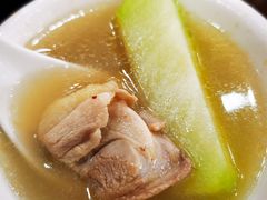 佛手瓜鸡汤-晶莹品鲜.顺德鱼生.特色桑拿菜