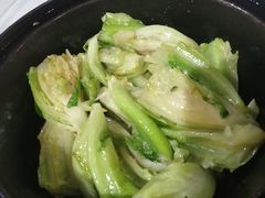虾酱啫生菜梗-石岐乳鸽村(南海第三分店)