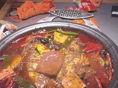 -探鱼·鲜青椒爽麻烤鱼(天河优托邦店)